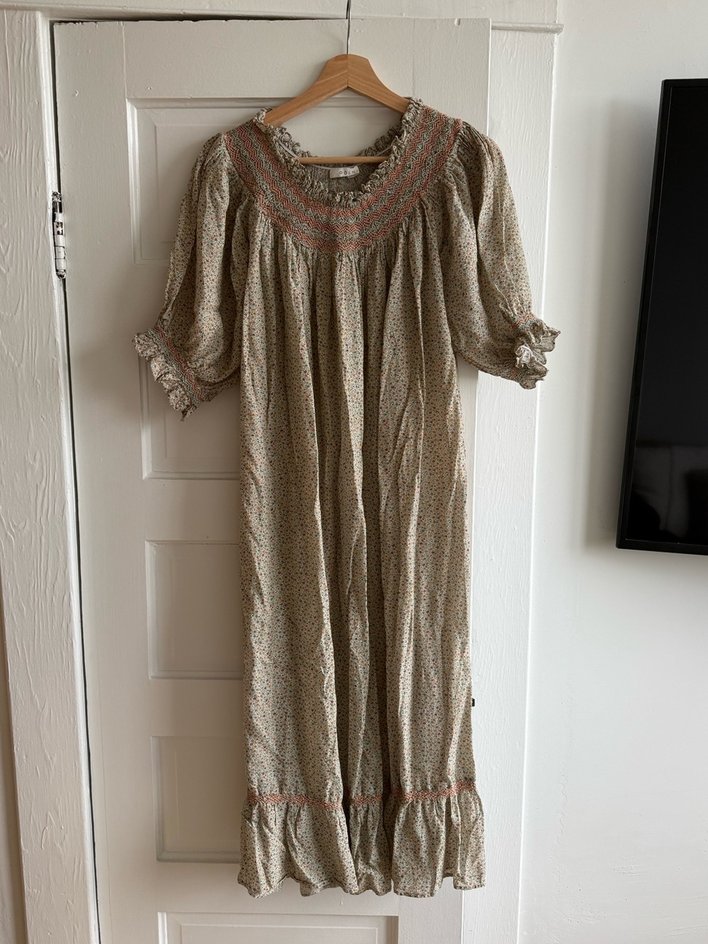 Doen Floral Midi Length Dress